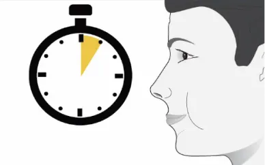 Illustration som visar en kapsel som placeras i inhalatorns kammare, med en närbild av kammarens öppning.